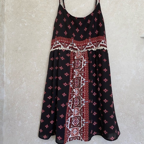 Aztec Print Dress - Picture 1 of 4